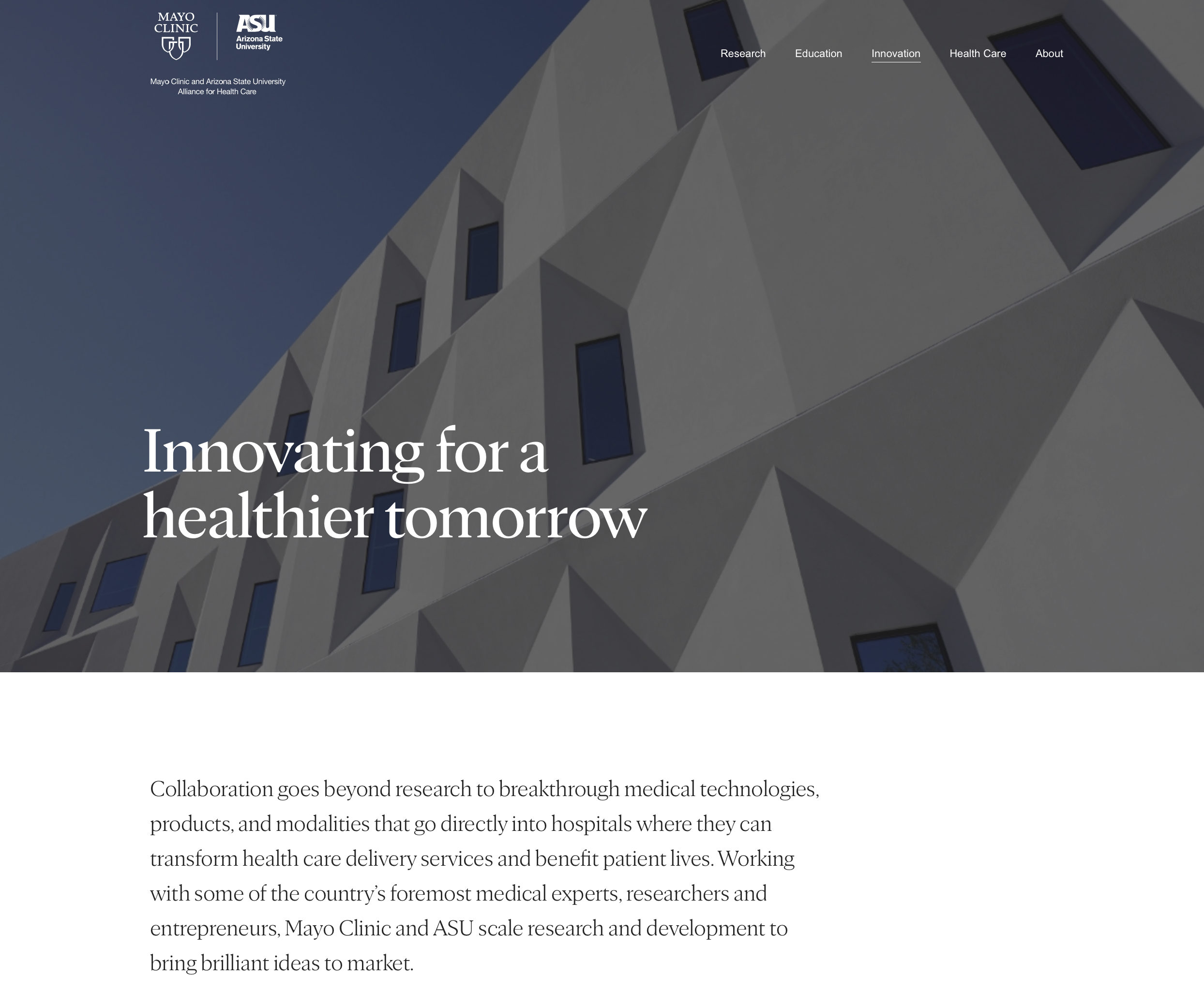 One Alliance Innovation